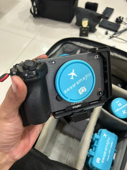 CUSTOMISED CAMERA BODY CAP - E MOUNT | Z MOUNT | RF MOUNT | EF MOUNT | X-MOUNT