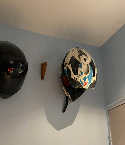 Piston Mount - Helmet & Key Holder